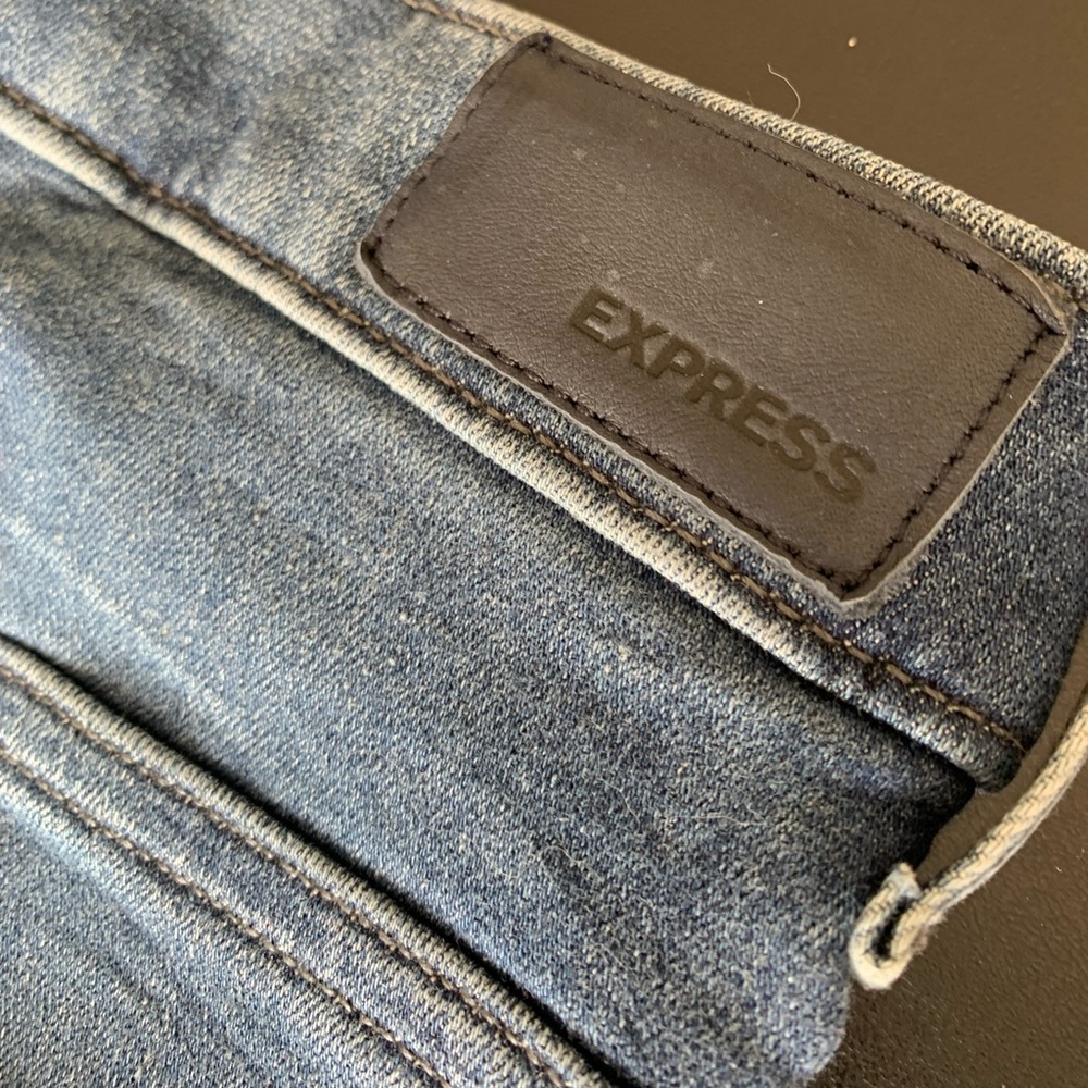Express Super High Rise Stretch Jegging - Picture 4 of 4